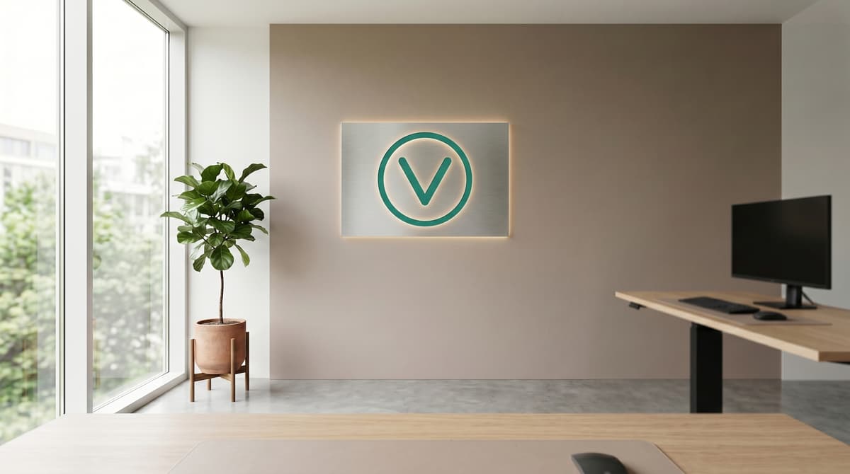 Minimalist Studio with logo