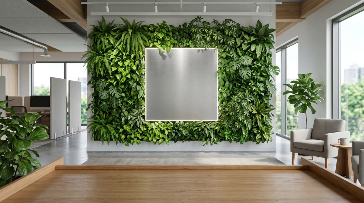 Biophilic Plant Wall