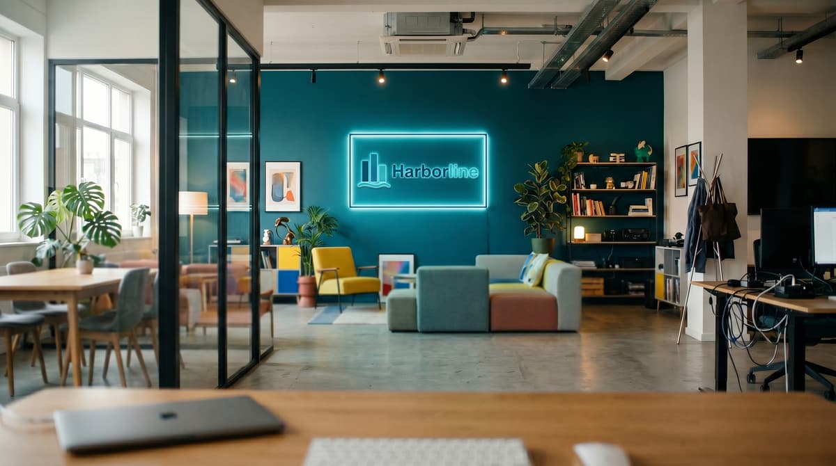 Creative Agency Studio with logo