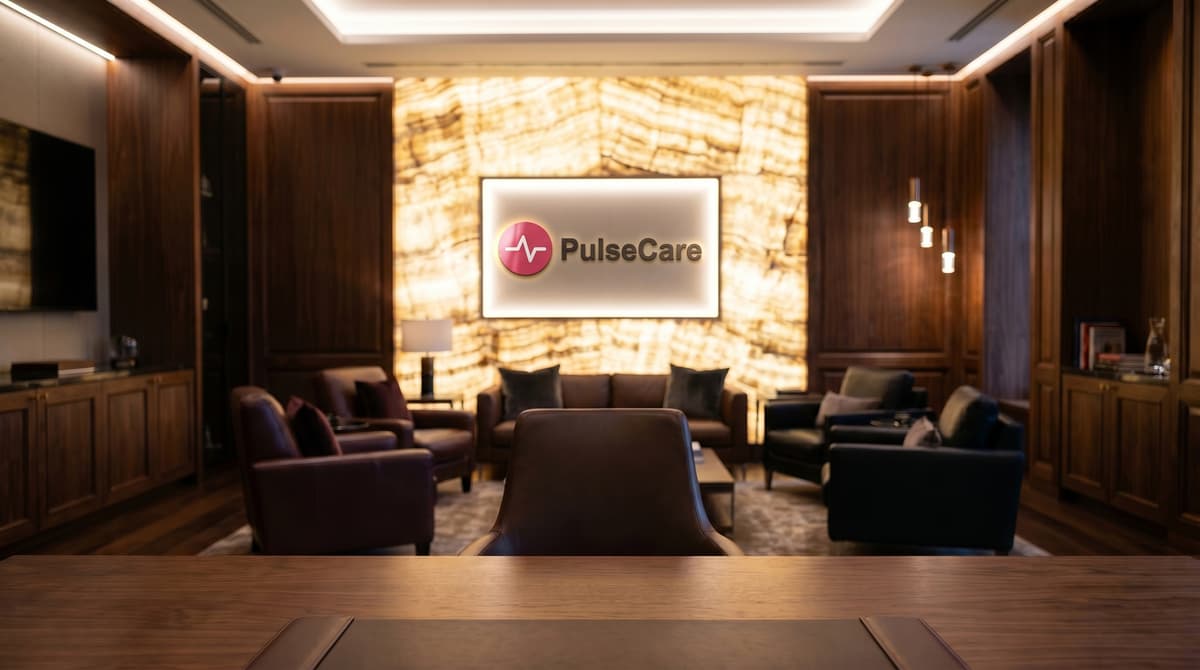 Luxury Lounge with logo