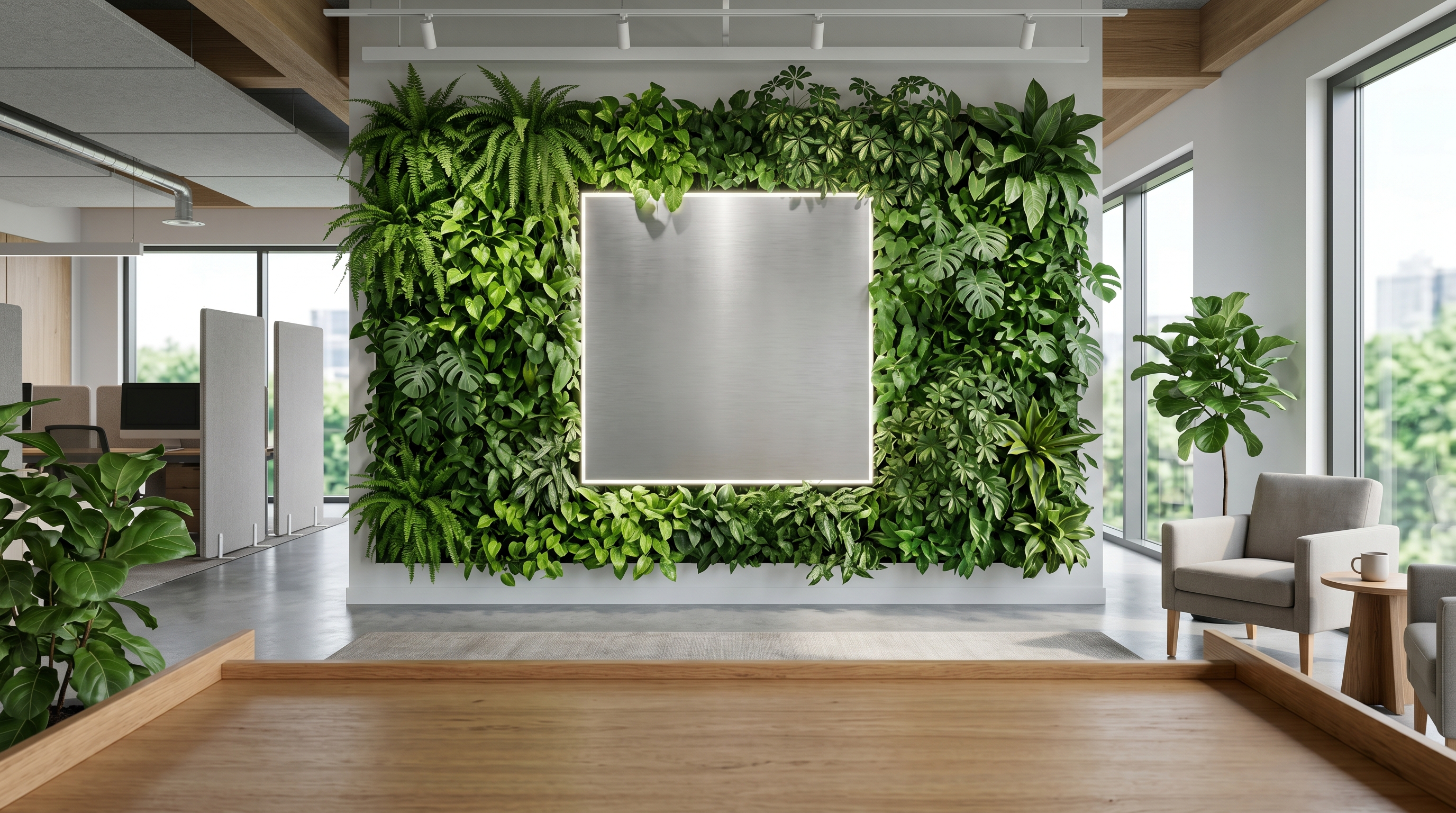 Biophilic Plant Wall