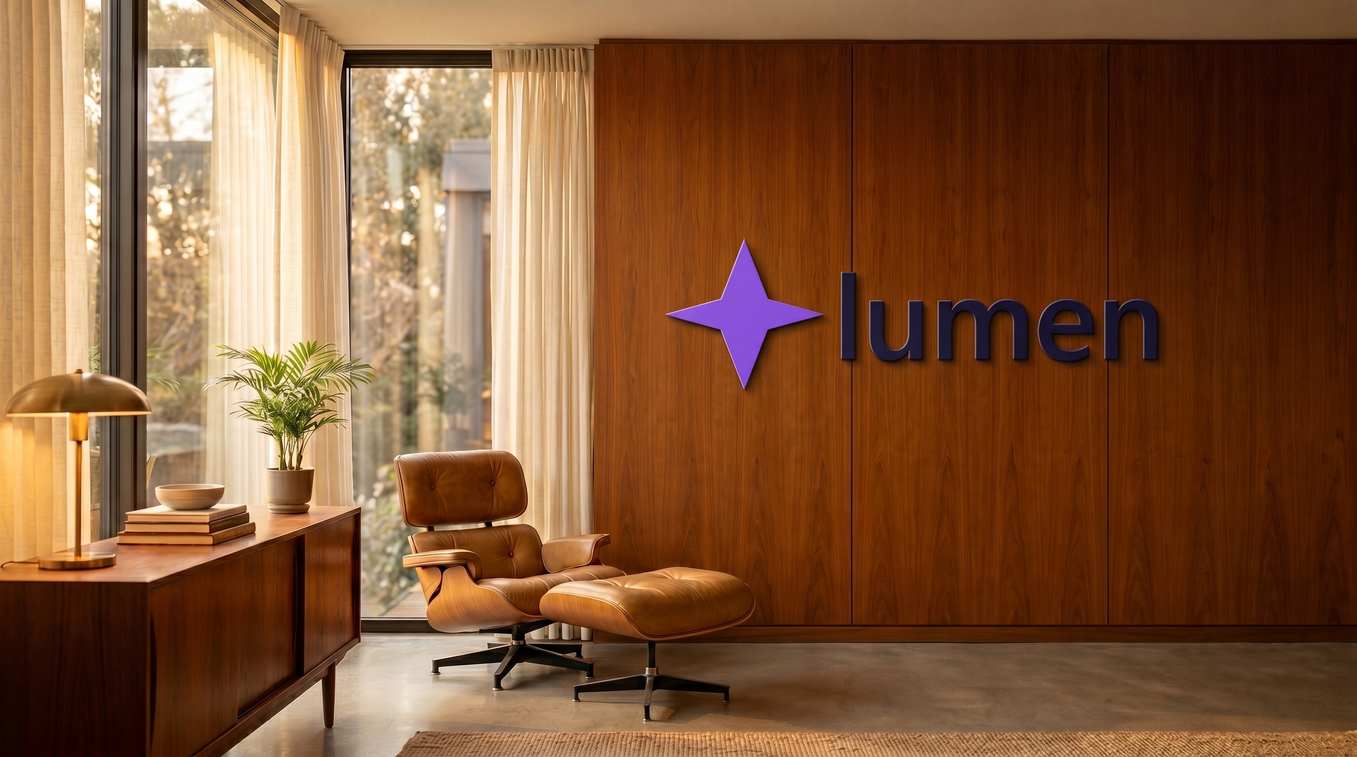 Mid-Century Executive Lounge